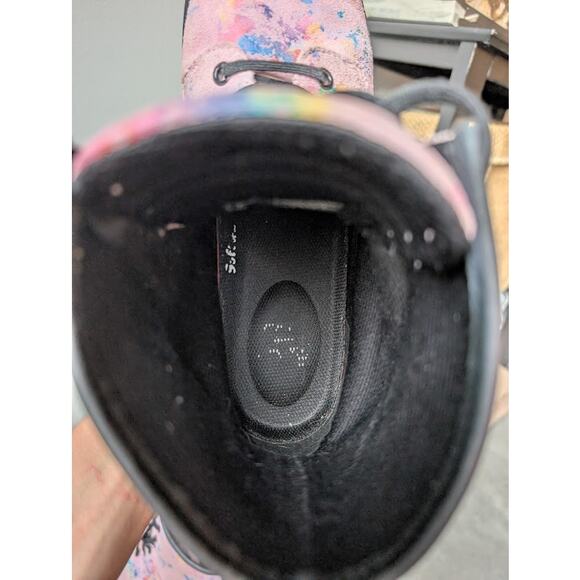 Dr. Martens Sheridan Women's Confetti Suede Casual Boots Size 9 Y2K Whimsygoth - Picture 10 of 11